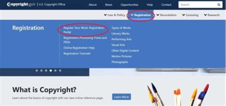 How to copyright a word