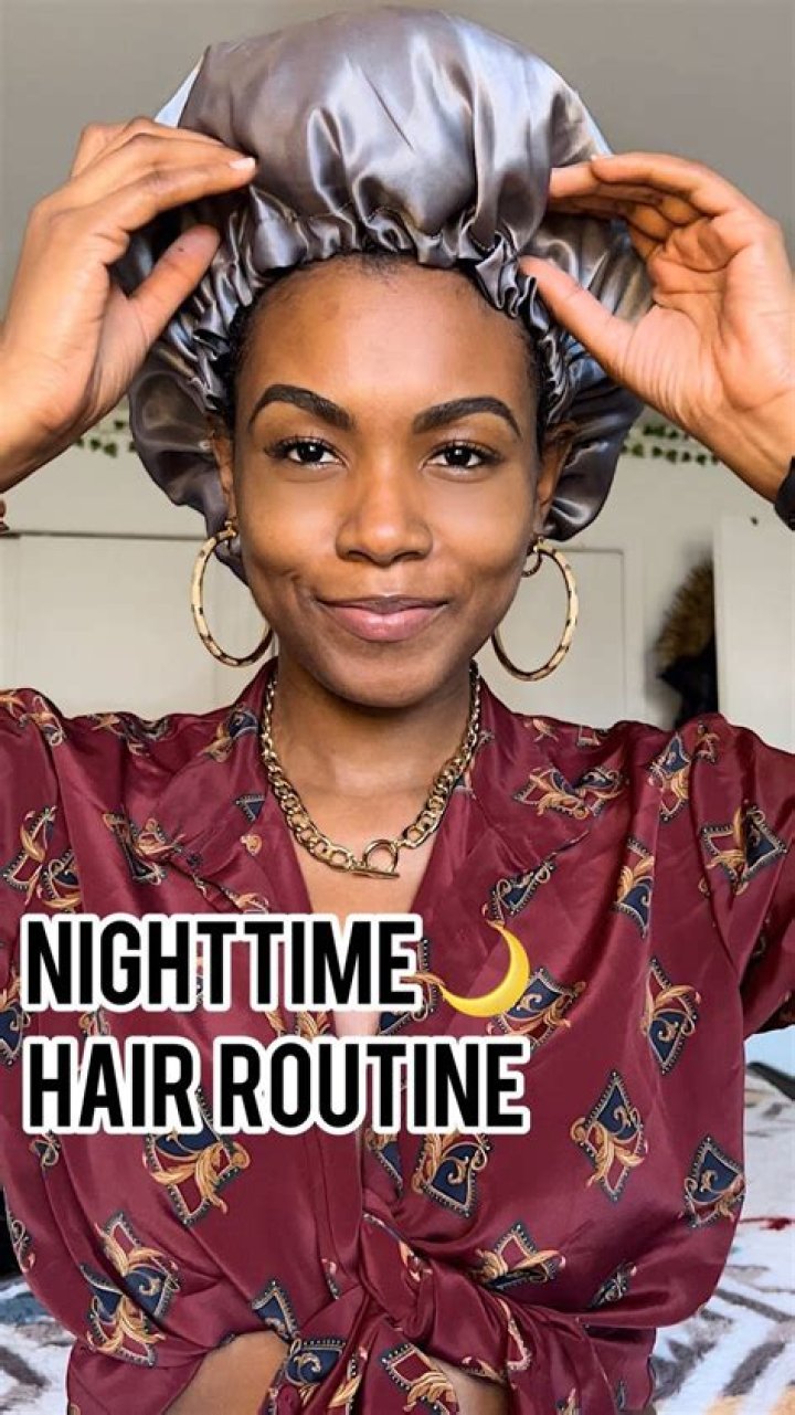 How to keep hair from tangling at night