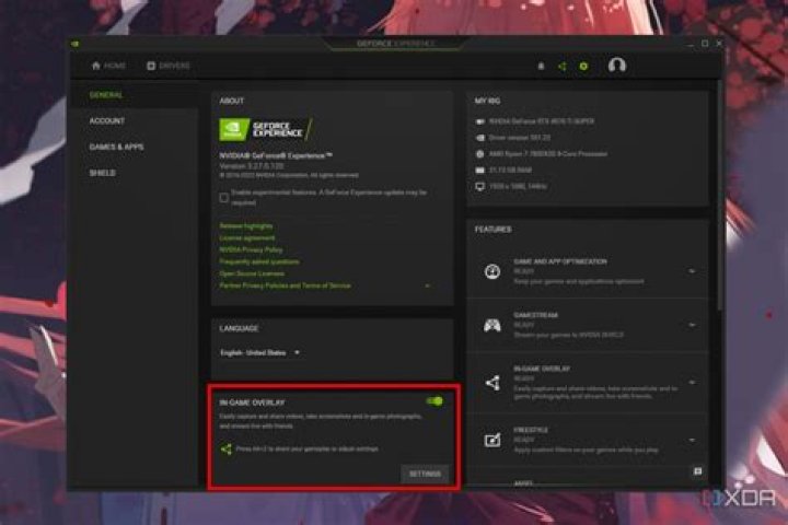 How to open nvidia highlights